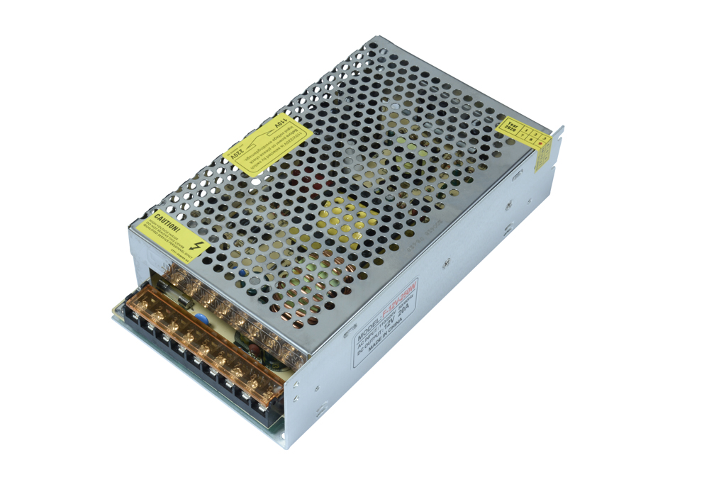 Rainproof power supply 250W 12V 